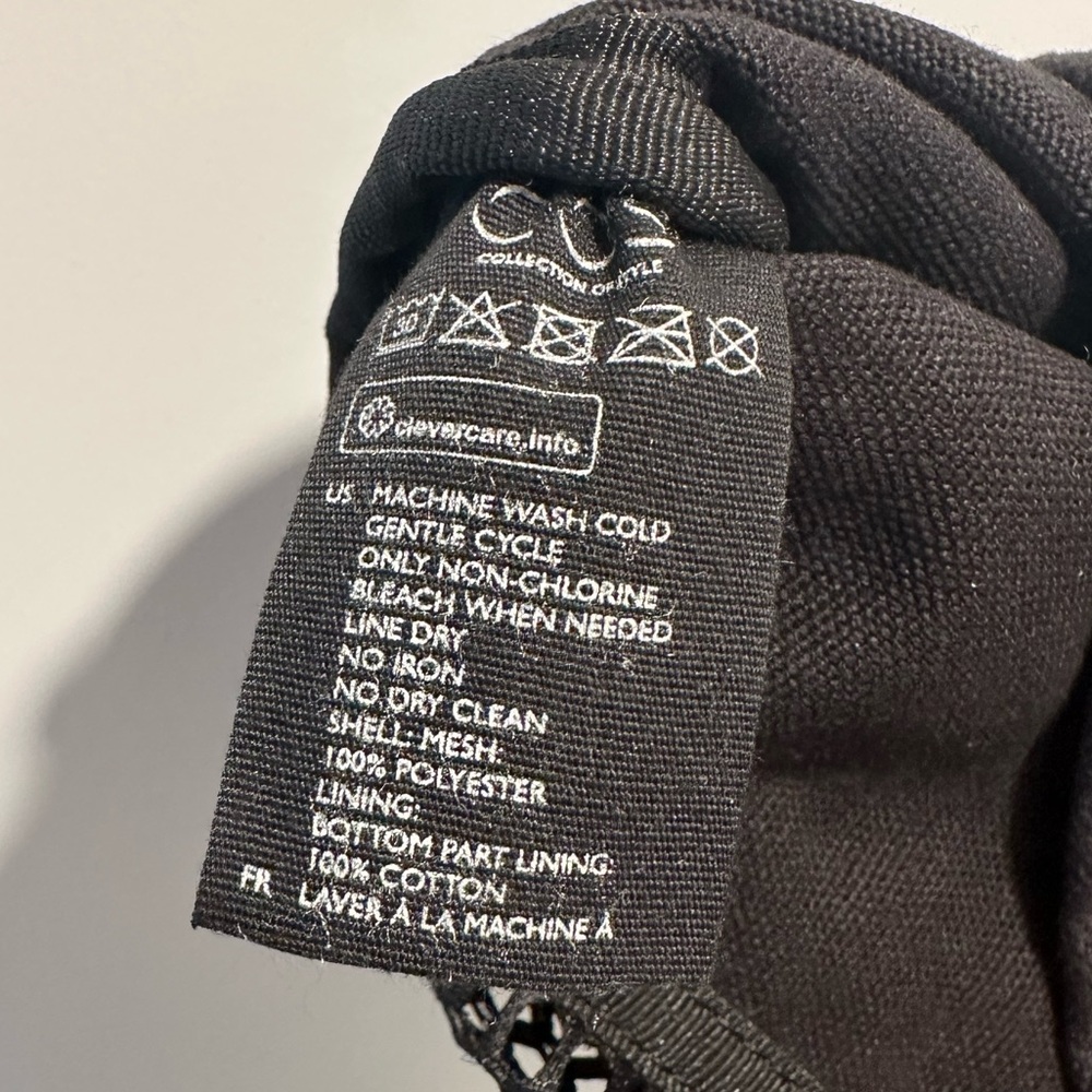 COS Black Mesh Tote Bag - Picture 6 of 6